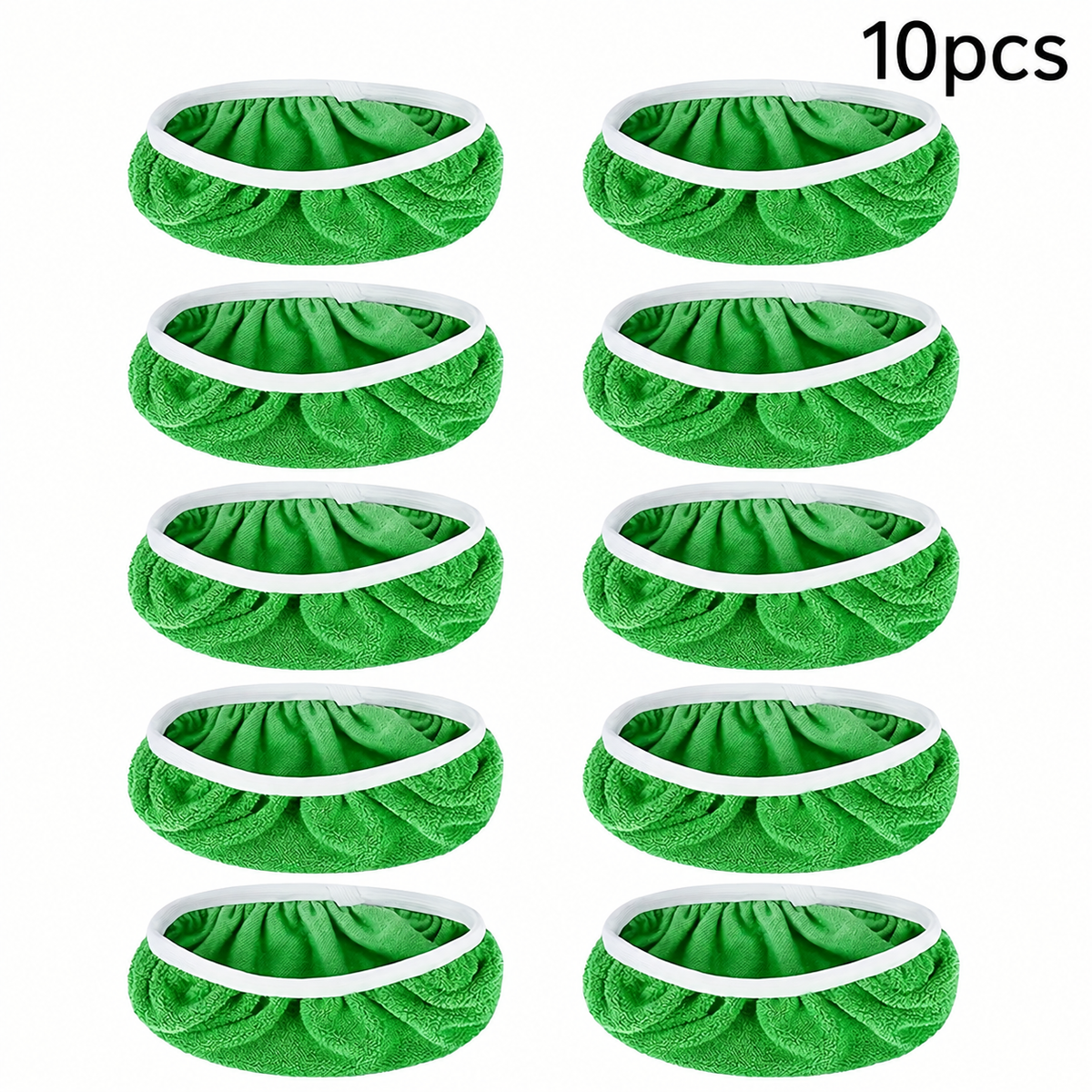 🧼 10-Pack Reusable Microfiber Mop Pads for Swiffer Sweeper – Wet & Dry Floor Cleaning Pads for Hardwood, Tile & More🏠