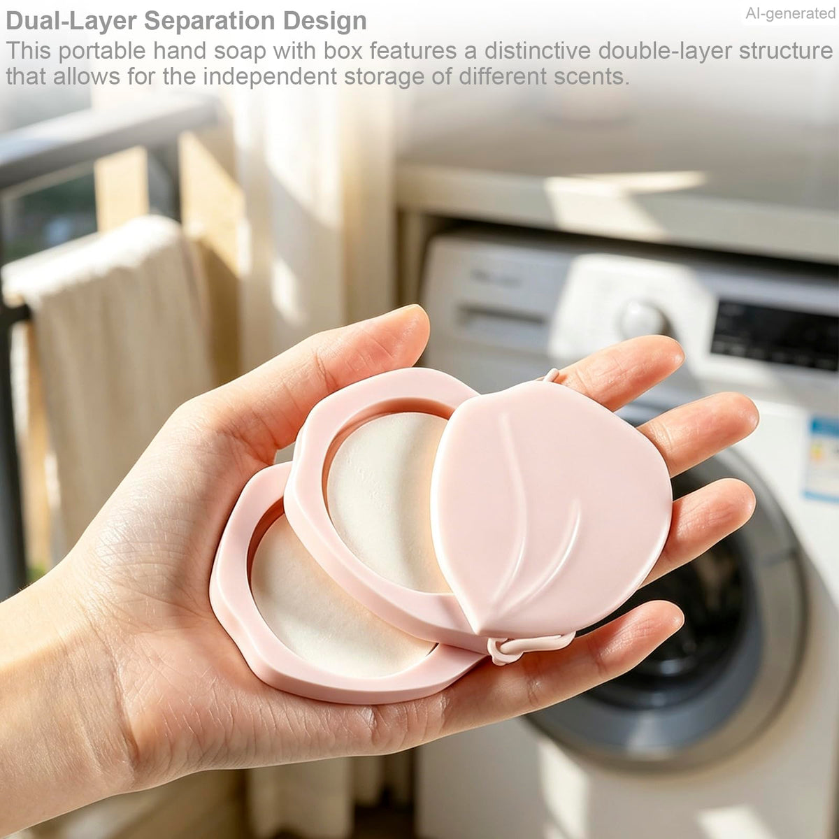 🫧 Portable Scented Soap Sheets for Travel & Everyday Use ✈️