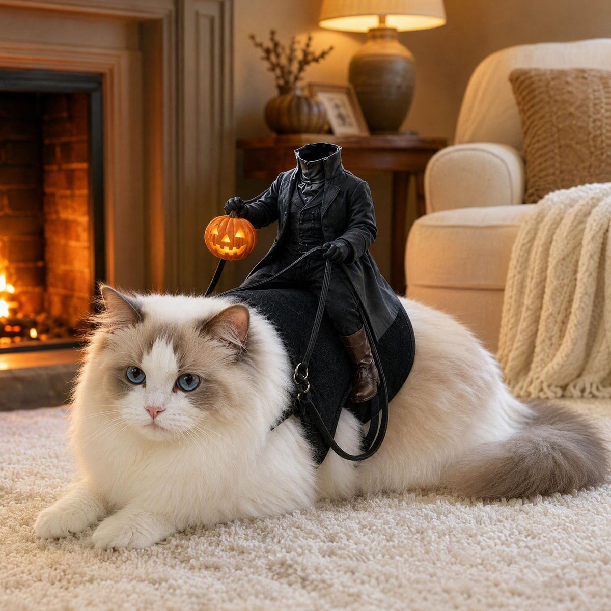 Halloween Spooky Rider Pet Costume 🎃