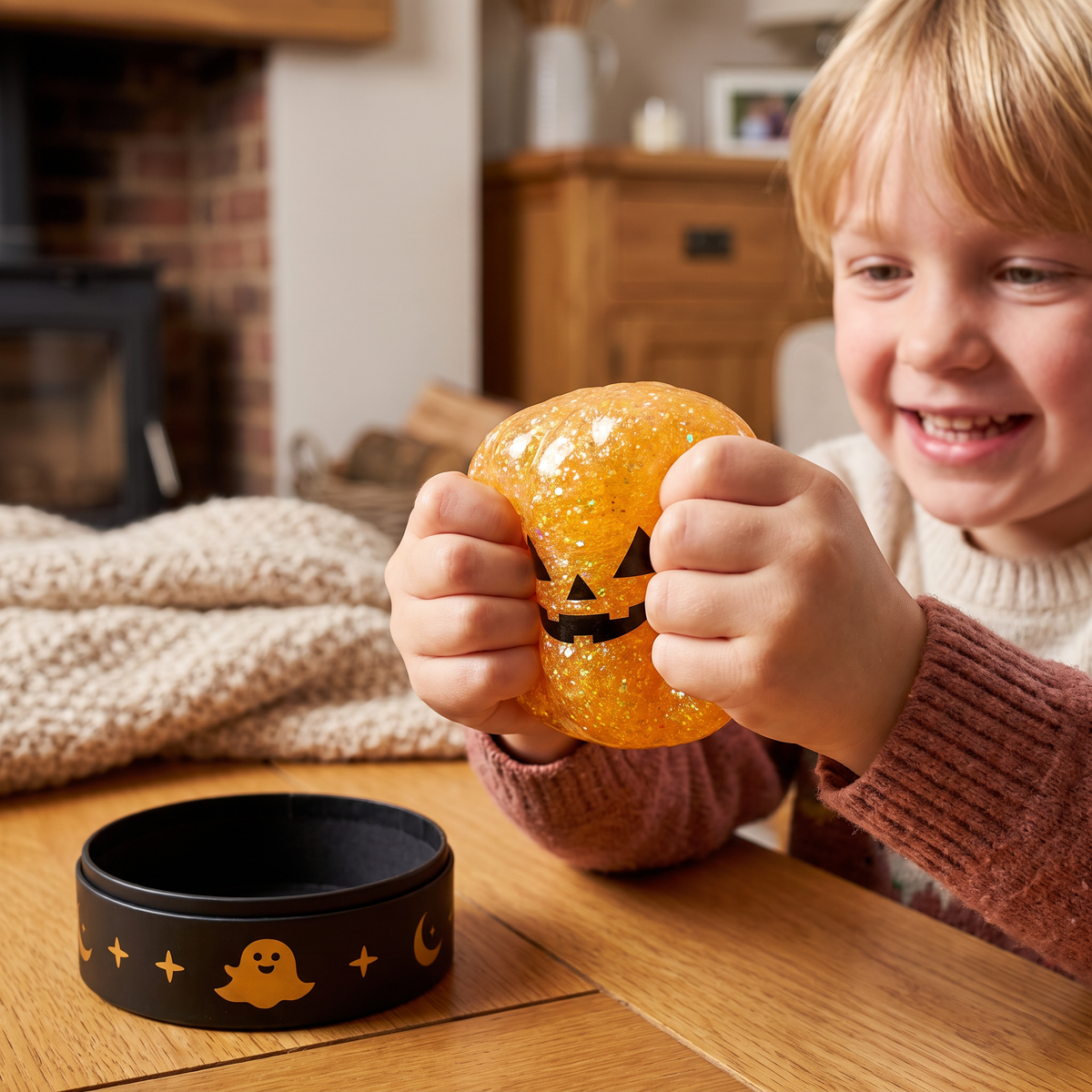 🎃 Halloween Dumpling Squishy Toys 👻 Cute & Spooky Stress Relief Fidget Toys 💜