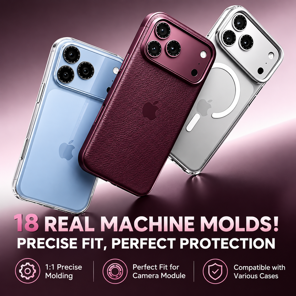 🔥 BUY 1 GET 1 FREE! 🎁 Rotating Camera Lens Protector for iPhone 17 Pro / 17 Pro Max / 18 Pro / 18 Pro Max 📱 | 360° Adjustable Filter, Scratch-Resistant Tempered Glass, Full Camera Protection ✨