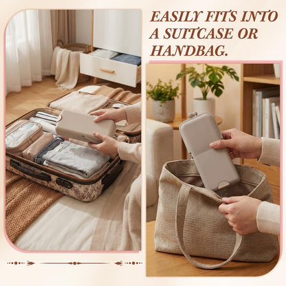 Portable Makeup Brush Holder with Suction Cup Base – Travel-Friendly Cosmetic Organizer for Brushes & Beauty Tools