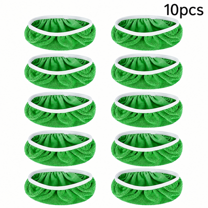 🧼 10-Pack Reusable Microfiber Mop Pads for Swiffer Sweeper – Wet & Dry Floor Cleaning Pads for Hardwood, Tile & More🏠
