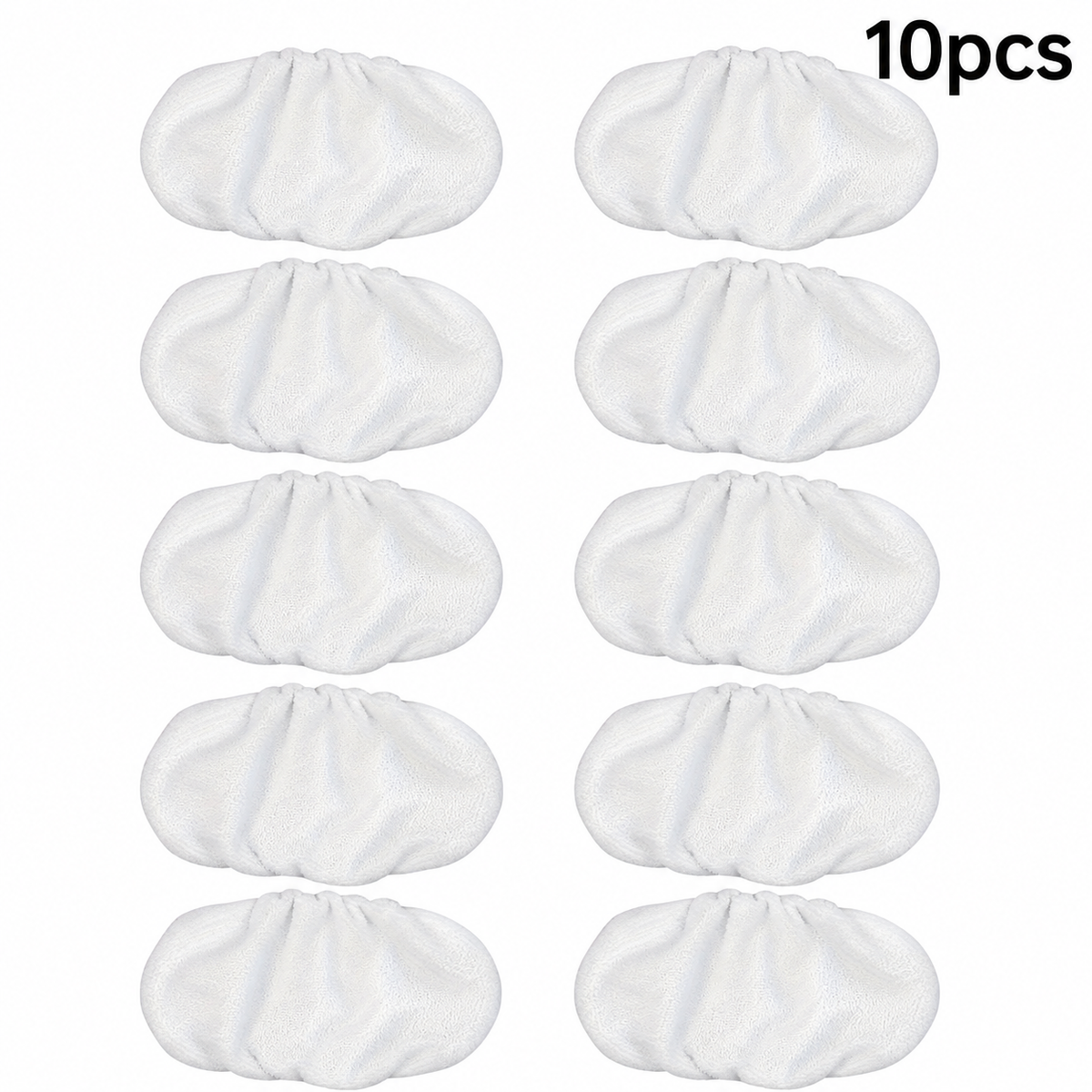 🧼 10-Pack Reusable Microfiber Mop Pads for Swiffer Sweeper – Wet & Dry Floor Cleaning Pads for Hardwood, Tile & More🏠