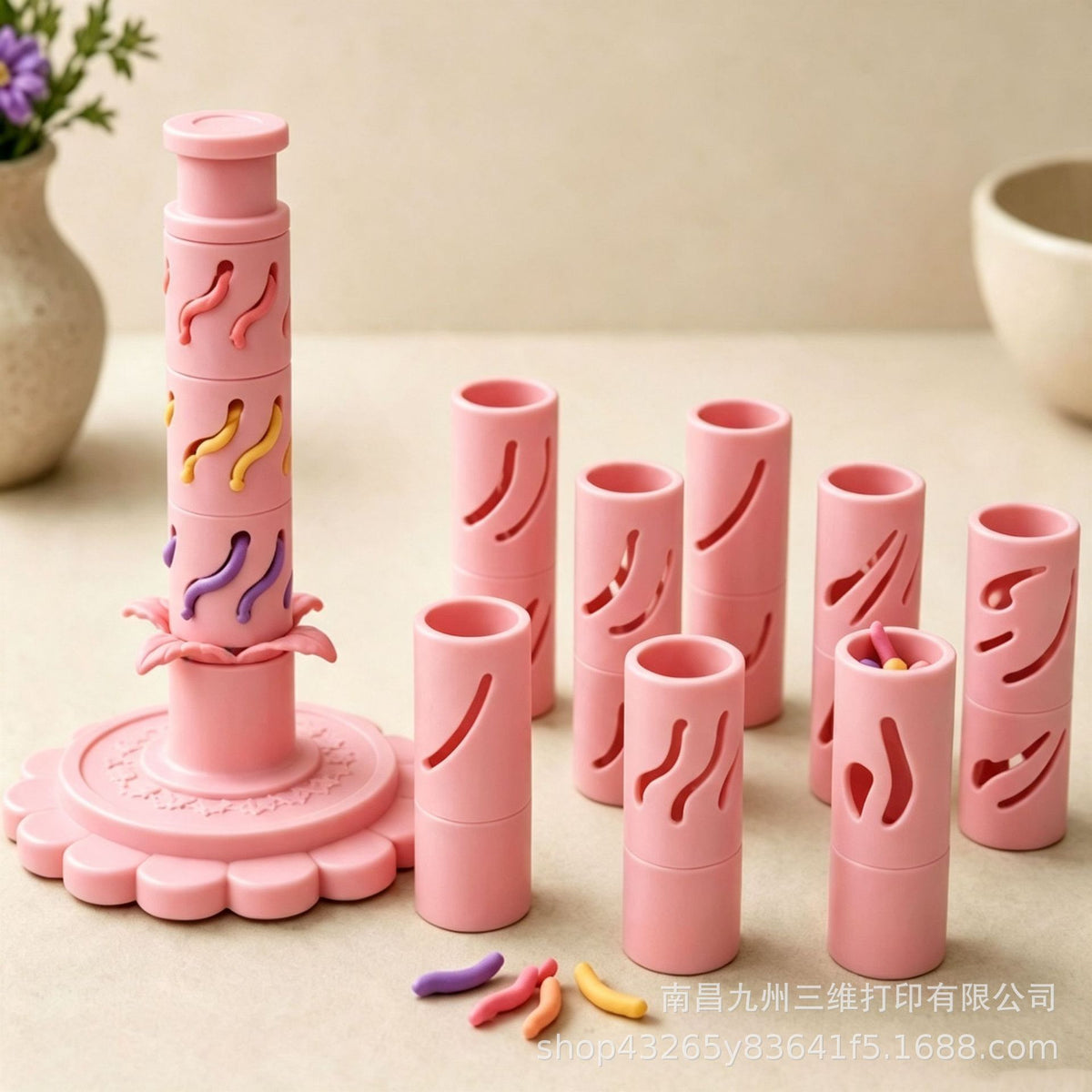 🌸 DIY Flower Clay Maker Kit 🌷 – Create Beautiful 3D Flowers with Ease ✨ | Unleash Your Creativity 🎨💐