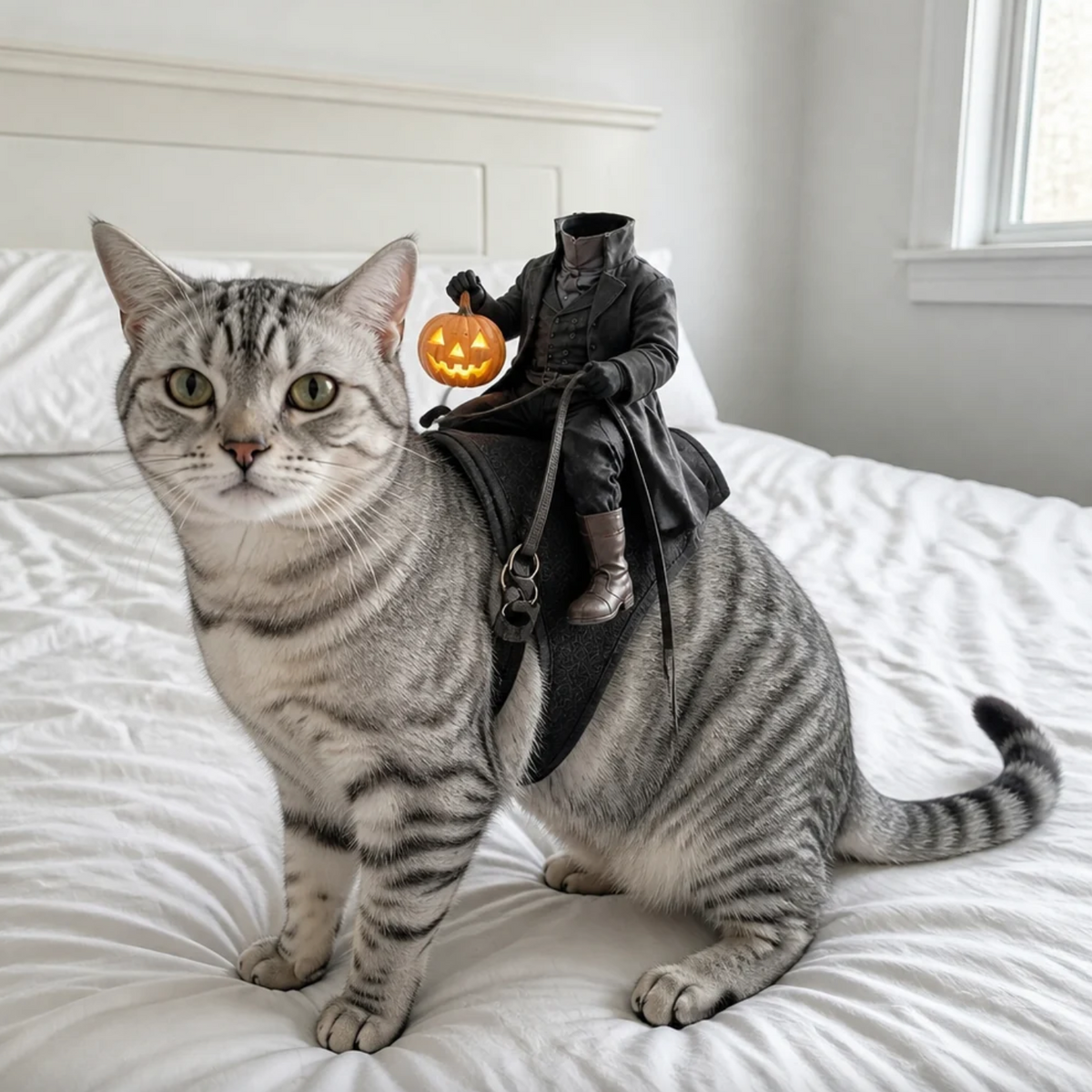 Halloween Spooky Rider Pet Costume 🎃