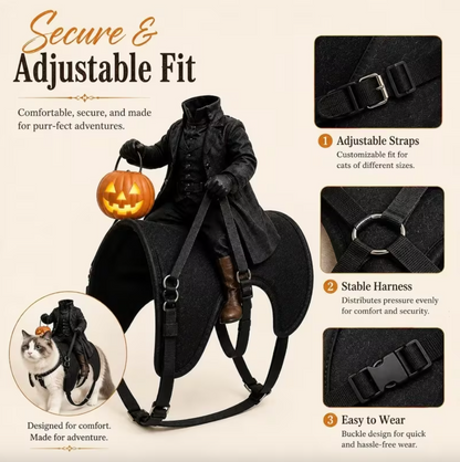 Halloween Spooky Rider Pet Costume 🎃
