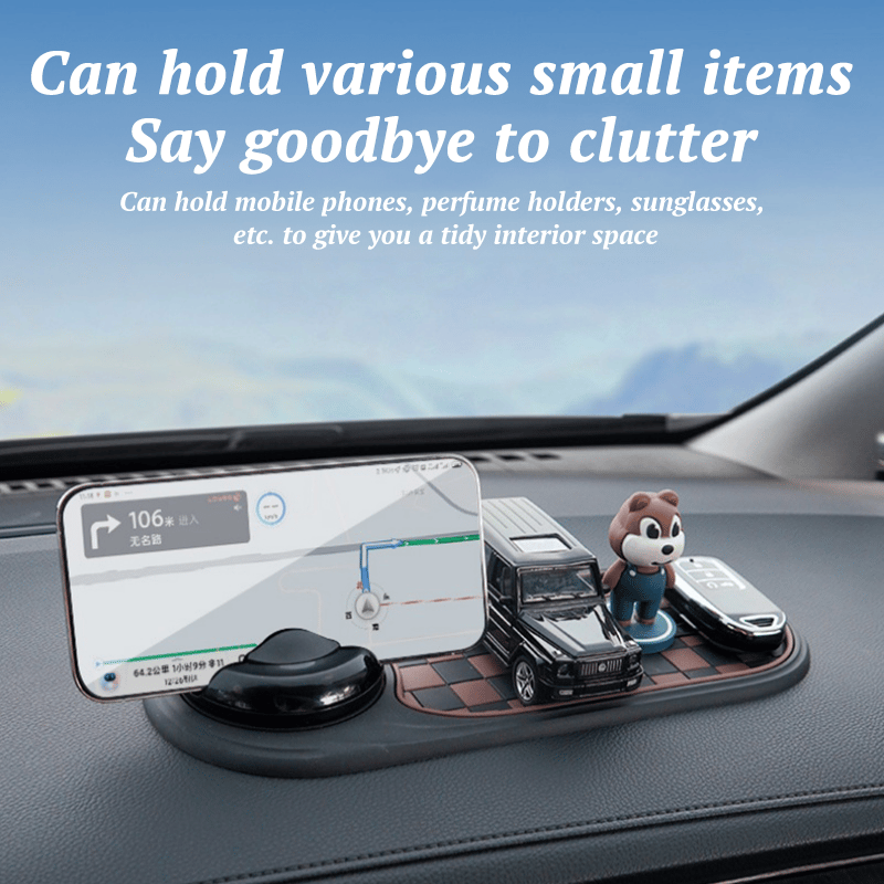 🚗 Multifunctional Non-Slip Car Dashboard Mat